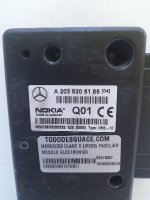 MODULO ELECTRONICO MERCEDES-BENZ CLASE C (W203) FAMILIAR