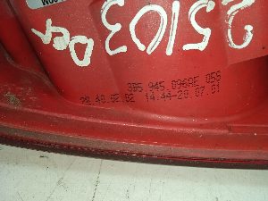 PILOTO TRASERO DERECHO VOLKSWAGEN PASSAT BERLINA (3B3)