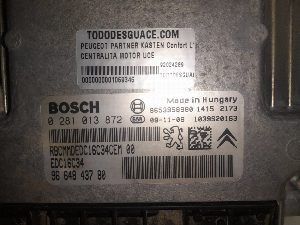 CENTRALITA MOTOR UCE PEUGEOT PARTNER KASTEN 2010