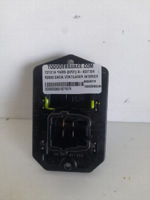 RESISTENCIA VENTILADOR INTERIOR TOYOTA YARIS (XP21) 2023