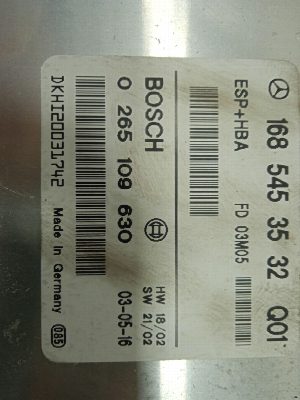 CENTRALITA ABS MERCEDES-BENZ CLASE A (W168) 2003