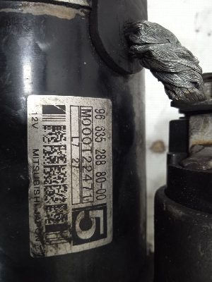 MOTOR ARRANQUE CITROEN C4 PICASSO 2008